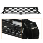 Front Bumper Upper Grille Black Chrome Replacement for Range Rover Vogue L405