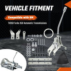 For GM Turbo 400 TH400 Shifter Kit Floor Mount Automatic Transmission 12"