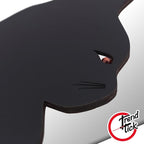 Black Cat Swinging Wall Clock, Cat Clock, Cat Clock with Moving Tail, Funny W...