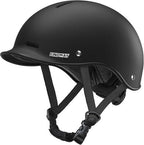 Findway Pro Bike Helmet for Adults Adjustable Cycling Large Black-Black