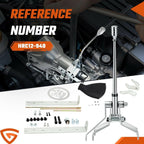 For GM Turbo 400 TH400 Shifter Kit Floor Mount Automatic Transmission 12"