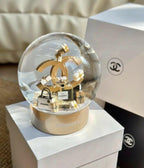 Chanel CC Gold 2024 Crystal Ball Snow Globe New Limited Edition,  VIP gift
