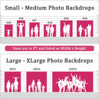 ShinyBeauty Photobooth Background Best Choice-7FTx7FT-White-Sequin Photography
