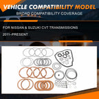COPACHI JF015E RE0F11A Transmission Master Rebuild Repair Kit Overhaul