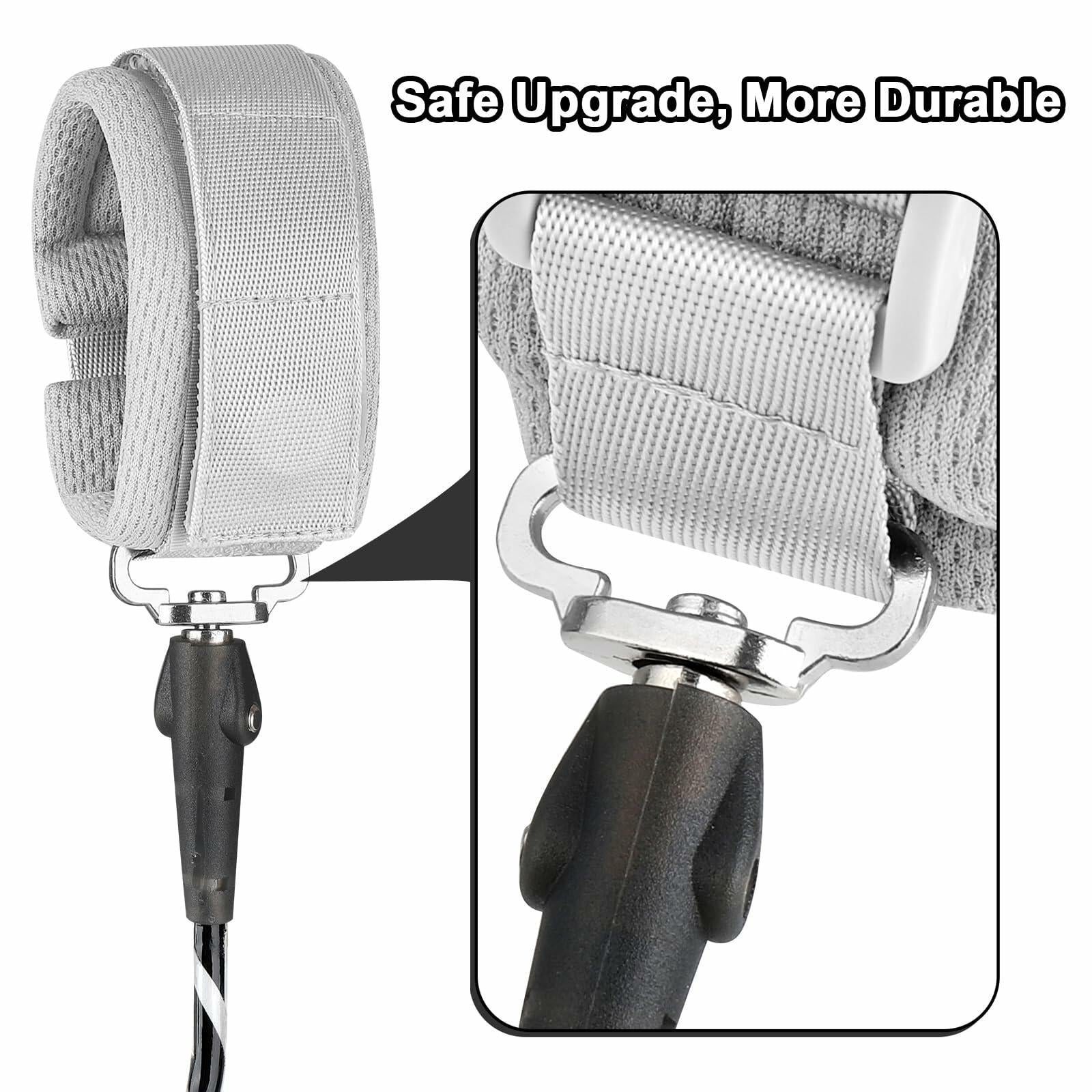 Accmor 2 in 1 Toddler Leash with Magnetic Lock, Kids Anti Lost Wrist Link 2