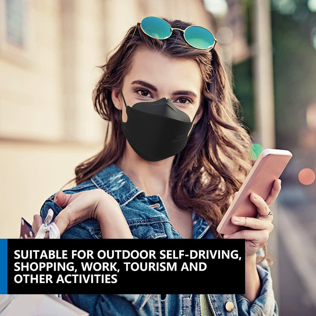 KIMARS KN95 Face Masks 50 Pack, Breathable Comfortable and Disposable KN95 Mask,