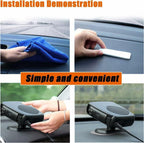 12V Portable Car Heater & Defroster - 150W, Plugs into Cigarette Lighter, 2-in-1