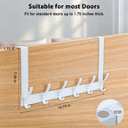 Optish Over The Door Hooks, Door Hanger Hooks for Hanging, Over The Doors Towel