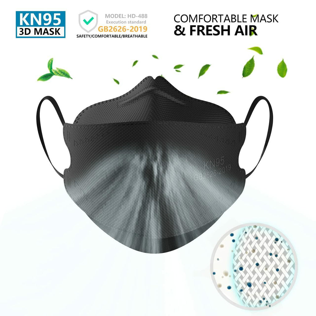 KIMARS KN95 Face Masks 50 Pack, Breathable Comfortable and Disposable KN95 Mask,