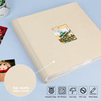 Photo Album 4x6 600 Photos with Writing Space,4 x 6 Photo Book Linen Cover with