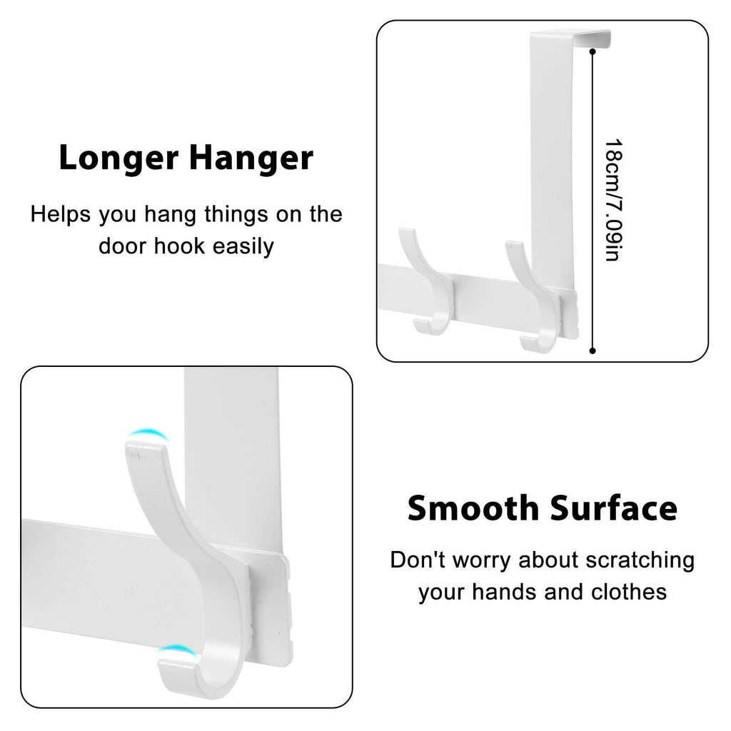 Optish Over The Door Hooks, Door Hanger Hooks for Hanging, Over The Doors Towel