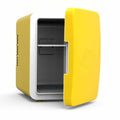 UNYQBFKM Mini Fridge for Skincare, Food and Drinks Portable Small Refrigerator