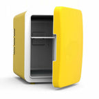 UNYQBFKM Mini Fridge for Skincare, Food and Drinks Portable Small Refrigerator