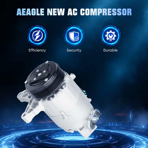 Air Conditioner AC Compressor With Clutch for Chevrolet Impala 3.5L 3.9L
