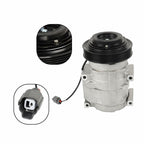 Silscvtt A/C Compressor with Clutch CO 10736C Replacement for Acura MDX Honda