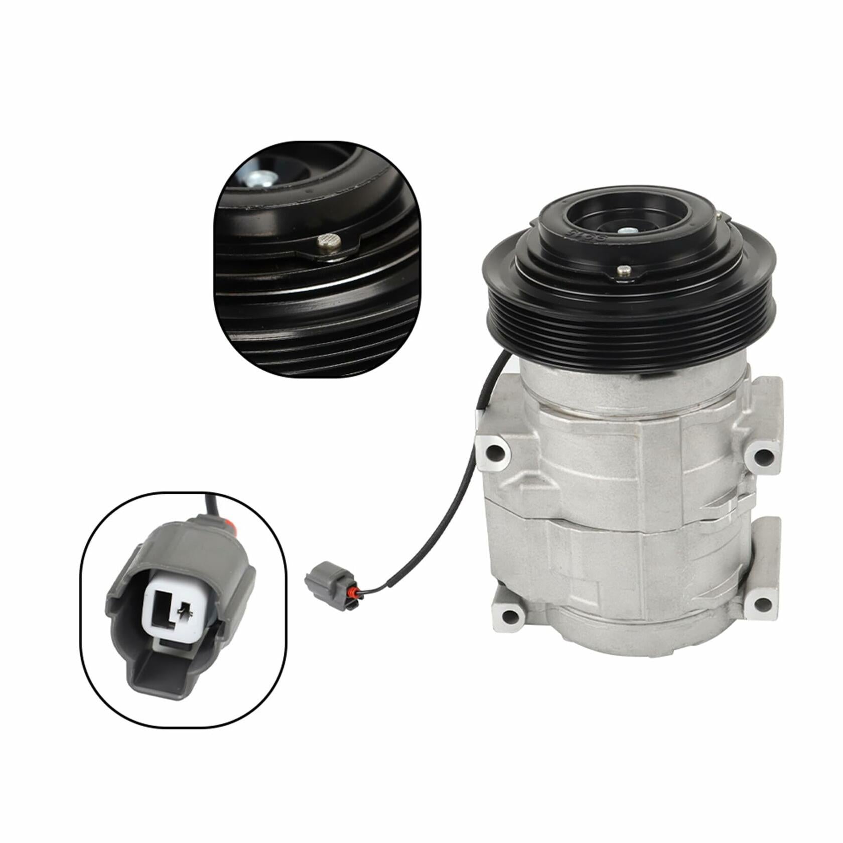 Silscvtt A/C Compressor with Clutch CO 10736C Replacement for Acura MDX Honda