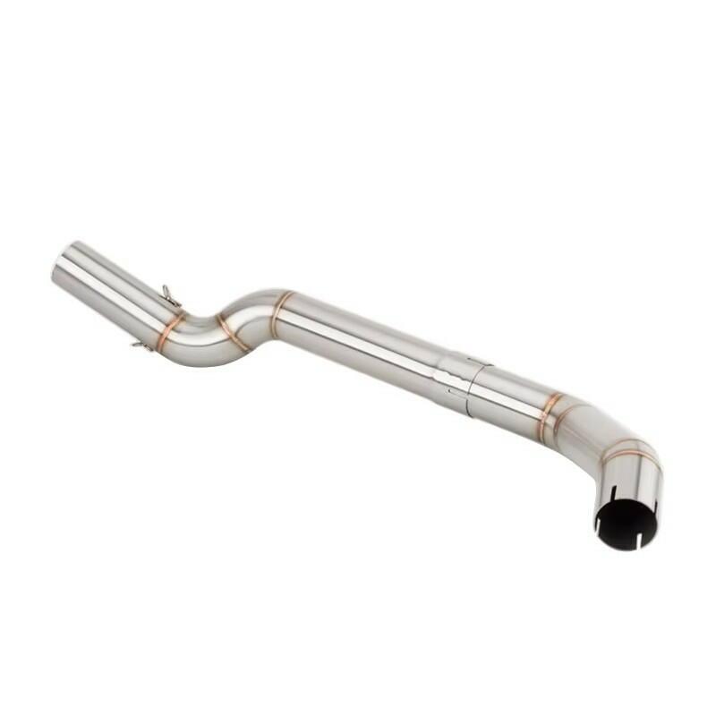 For Honda CBR600RR F5 2005-2024 Carbon Exhaust Pipe With 51MM Mid Tail Link Pipe
