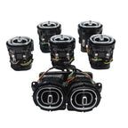 7PCS 64 Colors Air Vent Ambient Light For 2022-2025 Mercedes Benz C Class W206