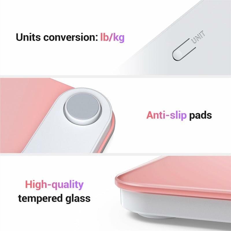 Ovutek Bathroom Scale for Body Weight, Highly Accurate Digital Weighing Machine