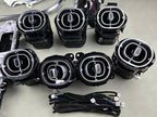 7PCS 64 Colors Air Vent Ambient Light For 2022-2025 Mercedes Benz C Class W206