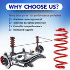 Rear Air Suspension To Coil Spring Conversion Kit for BMW X5 2014 2015 2016 2017