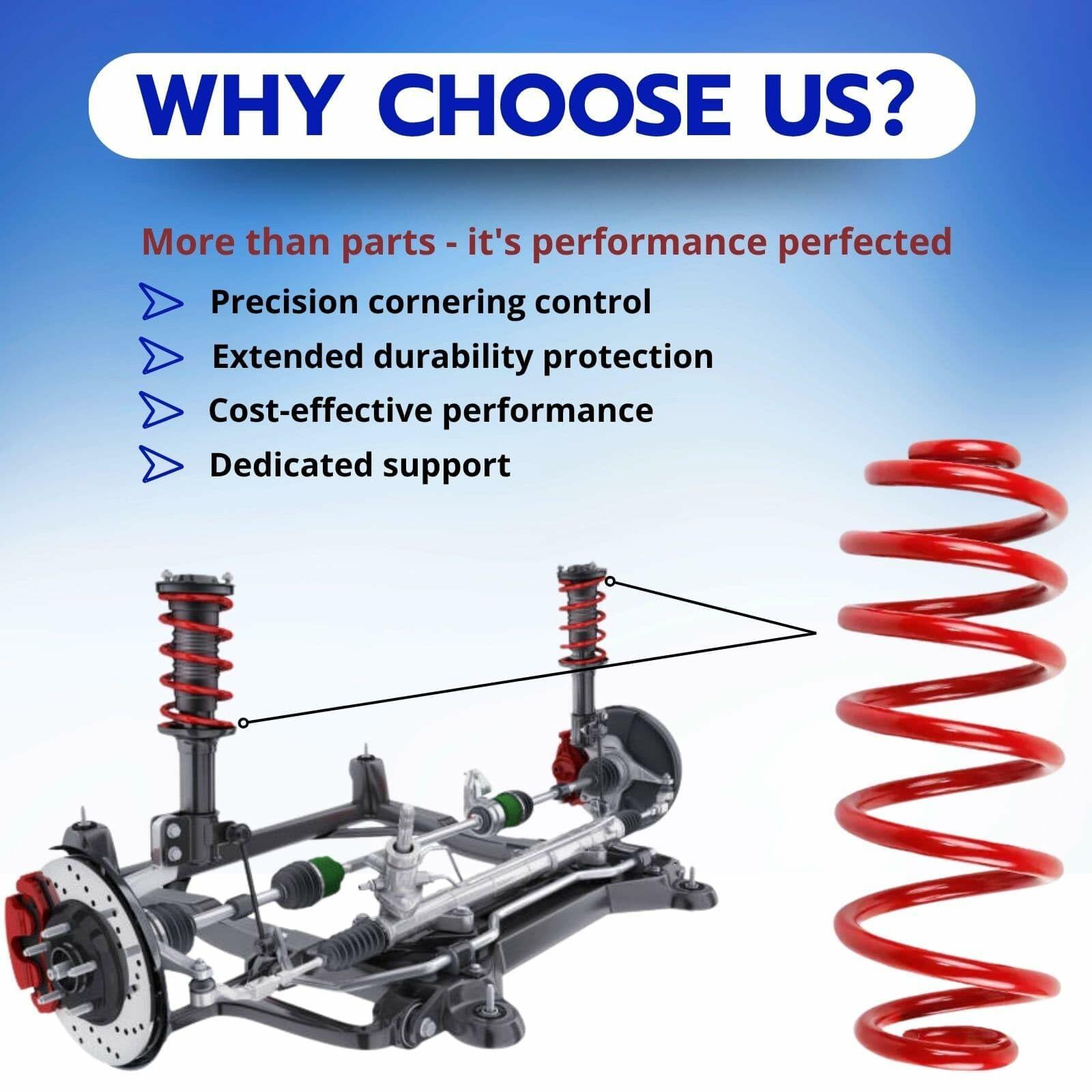 Rear Air Suspension To Coil Spring Conversion Kit for BMW X5 2014 2015 2016 2017