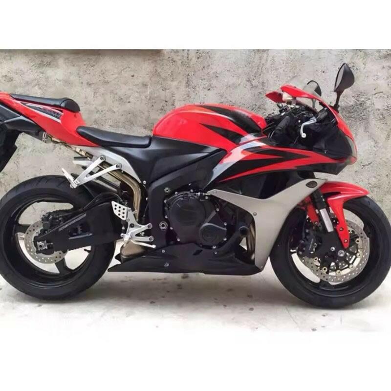 For Honda CBR600RR F5 2005-2024 Carbon Exhaust Pipe With 51MM Mid Tail Link Pipe