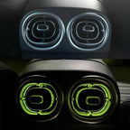 7PCS 64 Colors Air Vent Ambient Light For 2022-2025 Mercedes Benz C Class W206