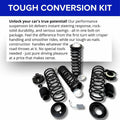 Rear Air Suspension To Coil Spring Conversion Kit for BMW X5 2014 2015 2016 2017