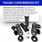 Rear Air Suspension To Coil Spring Conversion Kit for BMW X5 2014 2015 2016 2017