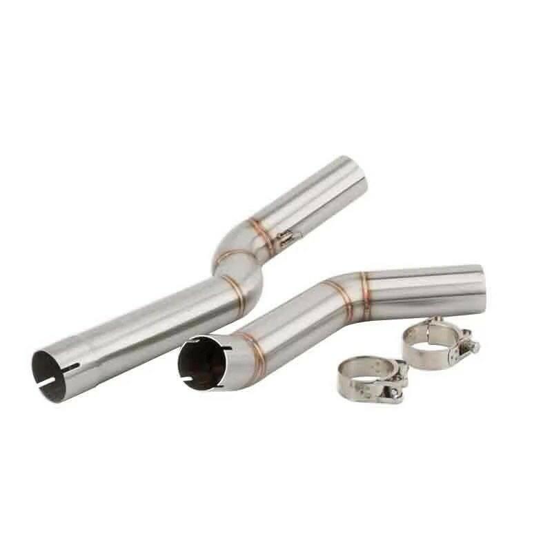 For Honda CBR600RR F5 2005-2024 Carbon Exhaust Pipe With 51MM Mid Tail Link Pipe