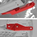 2Pcs Red Rear Tow Hooks Recovery Points Hooks fits for Toyota Tacoma 2024 2025