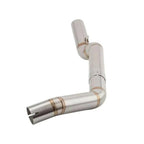 For Honda CBR600RR F5 2005-2024 Carbon Exhaust Pipe With 51MM Mid Tail Link Pipe