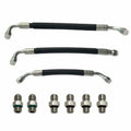 EYSENC HPOP High Pressure Oil Pump Hoses Lines & Crossover Replacement Kit, Dual