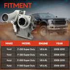 Low Pressure Complete Turbo Turbocharger, Compatible with Ford F-250 F-350 F-450