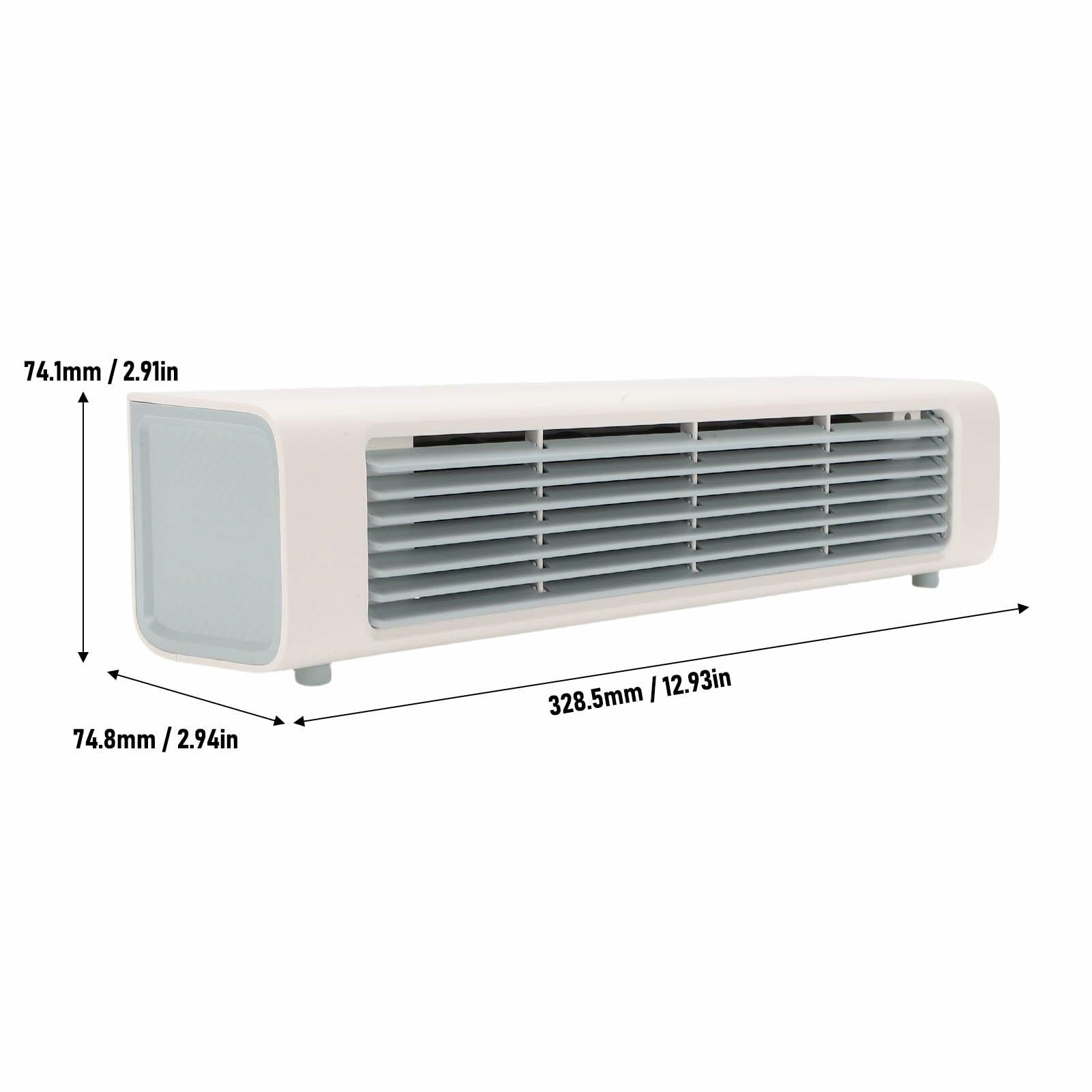 GOWENIC Tower Cooling Fan, 3 Gears Speed Adjustable USB Compact Standing Desk