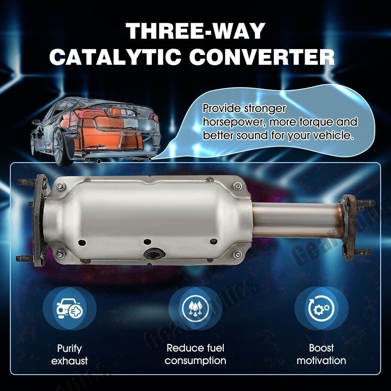 Catalytic Converter w/O2 Sensors For Honda Pilot 2003-2004 3.5L 6 CYL Direct Fit