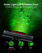 Cordless Vacuum Cleaner for Home, Upgraded 60Kpa Powerful Suction Pet Hair