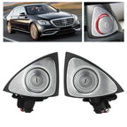 Car Audio Tweeters with LED Ambient Lighting Kit 7 Color 3D Rotating Tweeter