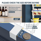 Over The Door Pantry Organizer, 8-Tier Over The Door Organizer with Adjustable