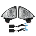 Car Audio Tweeters with LED Ambient Lighting Kit 7 Color 3D Rotating Tweeter