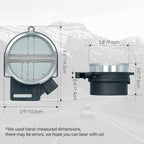 2516849 MAF Mass Air Flow Sensor For GMC Chevrolet Silverado Suburban 1999-2006