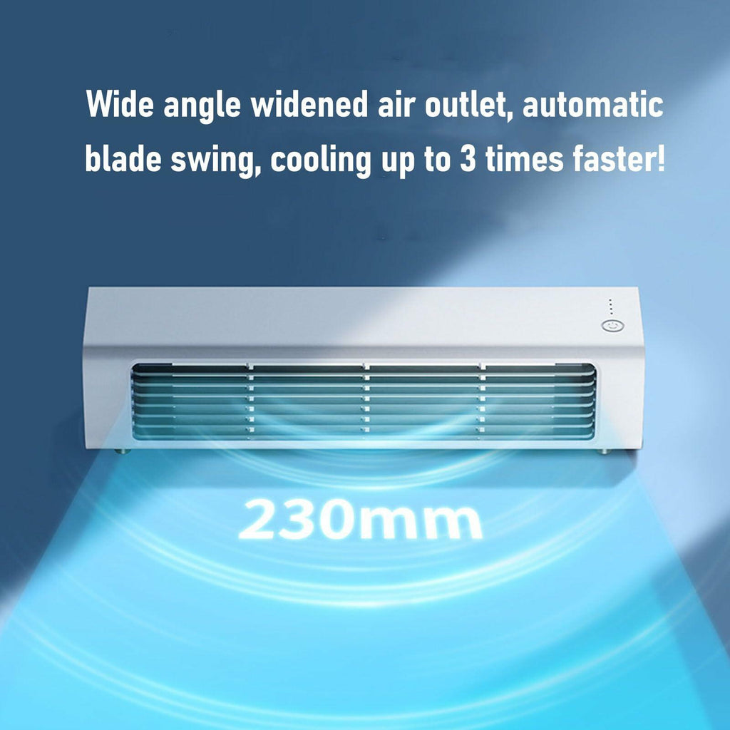 GOWENIC Tower Cooling Fan, 3 Gears Speed Adjustable USB Compact Standing Desk