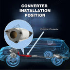 Catalytic Converter w/O2 Sensors For Honda Pilot 2003-2004 3.5L 6 CYL Direct Fit