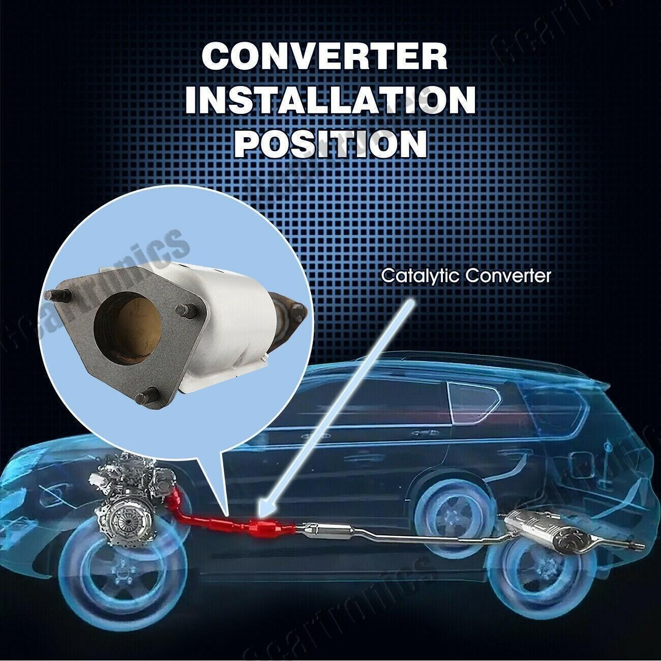 Catalytic Converter w/O2 Sensors For Honda Pilot 2003-2004 3.5L 6 CYL Direct Fit