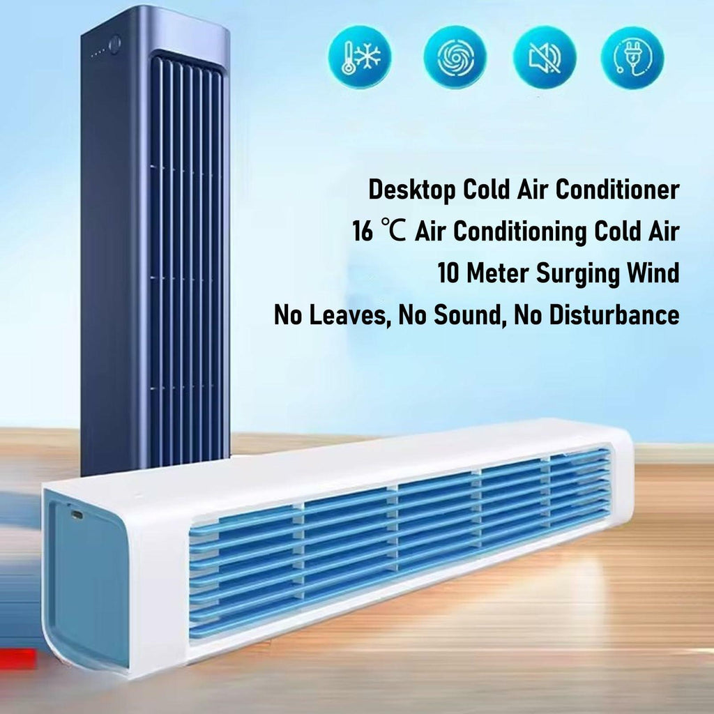 GOWENIC Tower Cooling Fan, 3 Gears Speed Adjustable USB Compact Standing Desk