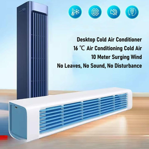 GOWENIC Tower Cooling Fan, 3 Gears Speed Adjustable USB Compact Standing Desk