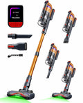 Cordless Vacuum Cleaner for Home, Upgraded 60Kpa Powerful Suction Pet Hair