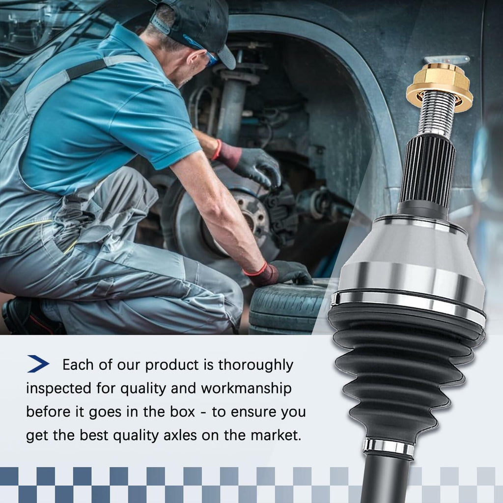 Nxtrip Front Driver Side CV Axle Compatible with 2001-2008 Ford Escape,