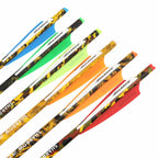 12 Pack ZSHJGJR Archery Crossbow Bolts 16 Inch Carbon Crossbow Arrows Camo Shaft